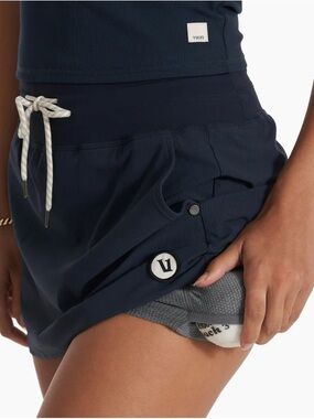 Vuori Women's Navy Athletic Seabreeze Skort